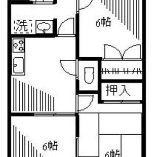 賃貸アパート　コーポ橋戸F棟　敷0　礼0　フリーレント1ヶ月！