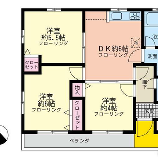 貸マンション　市営地下鉄グリーンライン　東山田駅　駐車場1台付き